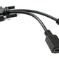 SYSTEM-S DMS 59 Y-Kabel 20 cm 59 Pin Stecker zu 2x HDMI 1.4 Standard Buchse vergoldet 2K 30 Hz Full HD 144 Hz