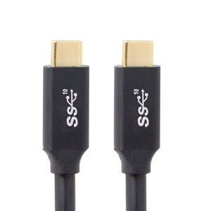 SYSTEM-S USB Type C 3.1 cable to USB Type C 3.1 Gen 2 100W Gbit/s 300cm