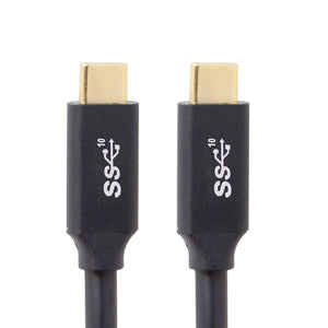 System-S USB Typ C 3.1 Kabel auf USB Typ C 3.1 Gen 2 100W  Gbit/s 50cm