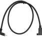 SYSTEM-S USB 3.1 Gen 2 Kabel 60 cm Typ C Stecker zu Buchse Doppel Schraube Up Down Angled Winkel