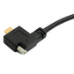Câble SYSTEM-S USB 3.1 Gen 2 60 cm Type C mâle vers femelle simple vis angle gauche droit