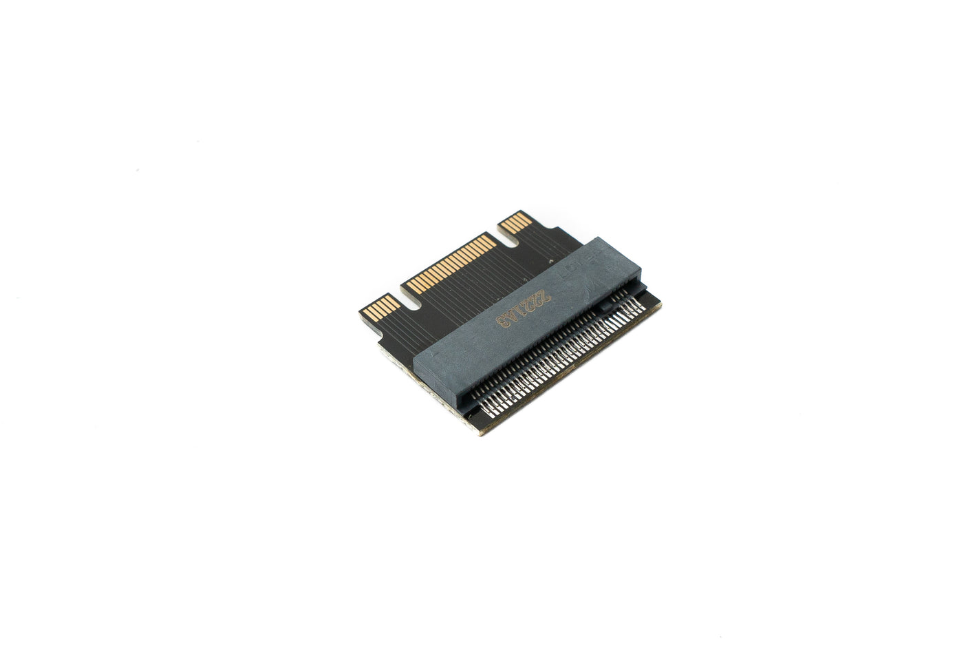 Adaptateur SYSTEM-S NGFF B+M NVME M Key 22x30mm mâle vers 22x42mm femelle pour SSD SATA