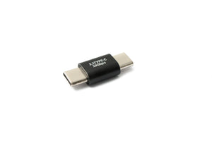SYSTEM-S USB 3.1 Gen 2 Adapter Typ C Stecker zu Stecker 10 Gbit/s 100W Kabel in Schwarz