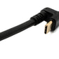 SYSTEM-S USB 3.1 Typ C Kabel 80 cm Stecker zu Stecker 5 Gbit/s Spirale U Turn 180° Winkel Adapter