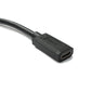 SYSTEM-S USB 3.1 Type C cable 180 cm male to female 5 Gbit/s spiral U turn 180° angle adapter