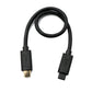 SYSTEM-S USB 3.1 Gen 2 Type C Cable 30 cm Male to Male 10 Gbit/s 100W Scratch Protection Angle Adapter