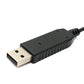 PCsensor USB 2.0 Kabel 2 m Typ A Stecker zu Magnet HID MS23 Adapter Schalter in Schwarz