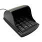 SYSTEM-S Numpad Number Pad Anti Peeping 19 Keys USB 2.0 Type A Keyboard with Privacy Screen