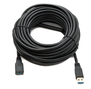 SYSTEM-S USB 3.0 cable 12 m type C male to female 5 Gbit/s adapter 85695603