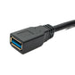 SYSTEM-S USB 3.0 cable 12 m type C male to female 5 Gbit/s adapter 85695603