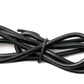 SYSTEM-S USB 2.0 Kabel 80 cm Ladekabel für Philips Rasierer 5 V zu 4.3 V Adapter in Schwarz