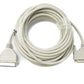 SYSTEM-S D Sub Kabel 10 m 25 Pin Stecker zu 36 Pin Buchse DB25 CN36 in Grau