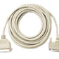 SYSTEM-S D Sub Kabel 5 m 25 Pin Stecker zu 36 Pin Buchse DB25 CN36 Adapter in Grau