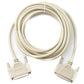 SYSTEM-S D Sub Kabel 3 m 25 Pin Stecker zu Buchse RS530 DB25 Adapter in Grau