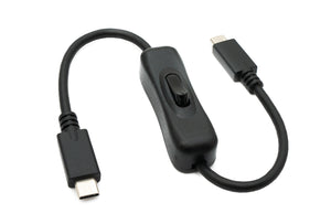 SYSTEM-S USB 3.1 Gen 2 Cable 30cm Type C Male to Male 100W Switch PD E Marker Chip Adapter 