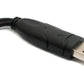 SYSTEM-S PS/2 Y Kabel 15 cm 2x Buchse zu USB 2.0 Typ A Stecker in Schwarz