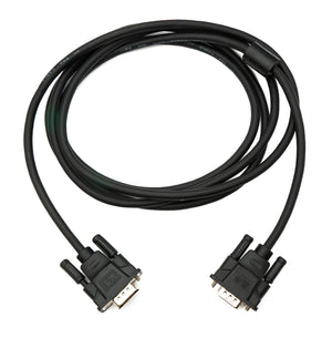 SYSTEM-S VGA cable 2 m HD15 male to male panel mount screw DSub 15pin adapter