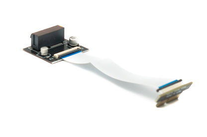 Câble de carte de montage PCI SYSTEM-S 10 cm adaptateur d'angle flexible PCIe Express mâle à femelle