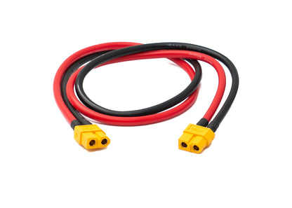 SYSTEM-S XT60 12AWG Kabel 50 cm Buchse zu Buchse Verlängerung für Solarpanel Solarmodul