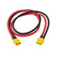 SYSTEM-S XT60 12AWG Kabel 50 cm Buchse zu Buchse Verlängerung für Solarpanel Solarmodul