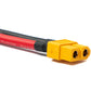SYSTEM-S XT60 12AWG Kabel 50 cm Buchse zu Buchse Verlängerung für Solarpanel Solarmodul
