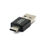 SYSTEM-S USB 3.0 Adapter Typ A Stecker zu 3.1 C Stecker unidirektional Kabel 10 Gbit/s 100W