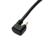 SYSTEM-S USB 3.1 cable 30 cm Type C male to 3.0 A male 180° U turn angle right angled adapter 5 Gbit/s 100W