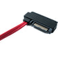 SYSTEM-S SFF-8482 Cable 50 cm SAS 29 Pin to SATA 22 Pin 15+7 Adapter for Hard Drive Motherboard