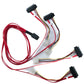 SYSTEM-S SFF-8087 Cable 100 cm Mini SAS 36 Pin to 4x SAS 29 Pin SFF-8482 Adapter for RAID Hard Drive Motherboard