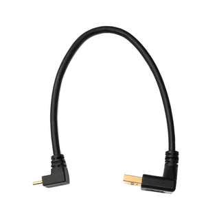 SYSTEM-S USB 3.1 cable 20 cm Type C male to 3.0 A male upward downward angled adapter 5 Gbit/s 100W