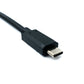 SYSTEM-S USB 3.1 Gen 2 Kabel 30 cm Typ C Stecker zu Stecker Double Screw Winkel Left Right 10 Gbit/s
