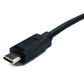 SYSTEM-S USB 3.1 Gen 2 Kabel 200 cm Typ C Stecker zu Stecker Double Screw Winkel Up Down 10 Gbit/s