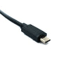 SYSTEM-S USB 3.1 Gen 2 Kabel 100 cm Typ C Stecker zu Stecker Double Screw Winkel Up Down 10 Gbit/s