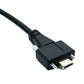 Câble USB 3.1 Gen 2 SYSTEM-S 100 cm Type C mâle vers mâle simple double vis 10 Gbit/s 100 W