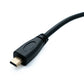 SYSTEM-S HDMI Kabel 100 cm Micro Stecker zu DVI D 24+1 25 Pin Stecker Panel Mount Schraube
