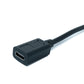 SYSTEM-S USB 3.1 Kabel 30 cm Typ C Buchse zu 5 polig Leiterplattenstecker Adapter Schwarz