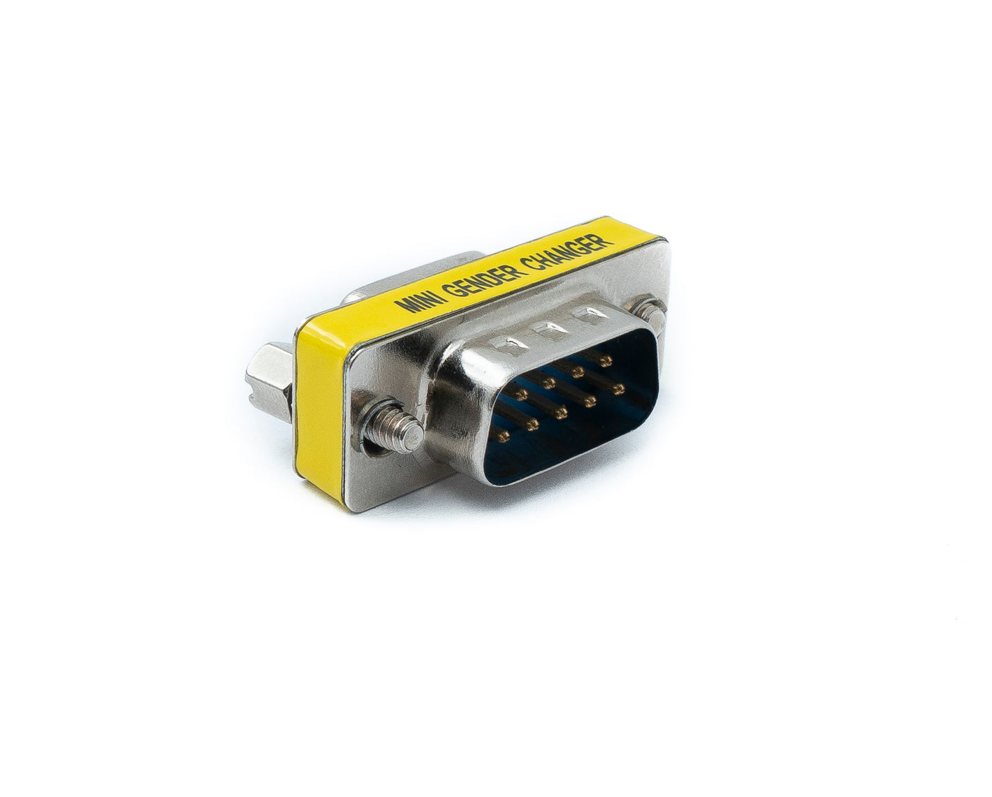 Adaptateur SYSTEM-S D Sub9 câble DB9 9 broches mâle vers femelle en gris pour RS-232