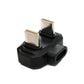 SYSTEM-S USB4 Y Adapter Typ C Stecker zu Stecker zu Buchse U Turn 180° Winkel 480Mbit/s USB 4.0