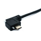 SYSTEM-S USB 3.1 Gen 2 Kabel 200 cm Typ C Stecker zu Stecker Single Double Screw 2x Winkel Up Down 10 Gbit/s