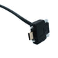 SYSTEM-S USB 3.1 Gen 2 Kabel 200 cm Typ C Stecker zu Stecker Single Double Screw 2x Winkel Up Down 10 Gbit/s