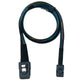 SYSTEM-S SFF-8643 Kabel 50 cm Mini SAS HD zu SFF-8087 Adapter für SSD Festplatte Motherboard
