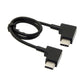 System-S USB Kabel 3.1 Typ C auf USB 3.1 Typ C 90° gewinkelt 30cm