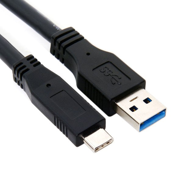 Câble SYSTEM-S 8M USB Type C 3.1 vers répéteur de données USB Type A 3.0 GL3523