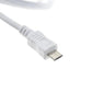 System-S 2 m meter Micro USB Kabel Datenkabel Ladekabel in weiß