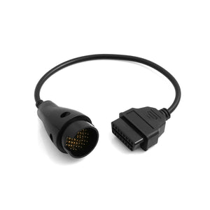 System-S OBD2 38-Pin auf 16-Pin Diagnosekabel Adapter für Mercedes-Benz Fahrzeuge mit 38-Pin Diagnosebuchse