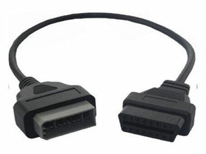 System-S OBD to OBD2 14 pin to 16 pin diagnostic cable adapter cable connector for Nissan