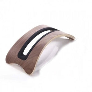 Echtholz Tisch Halter Ständer Stand für Mac Book Air + Pro aus Nussbaumholz