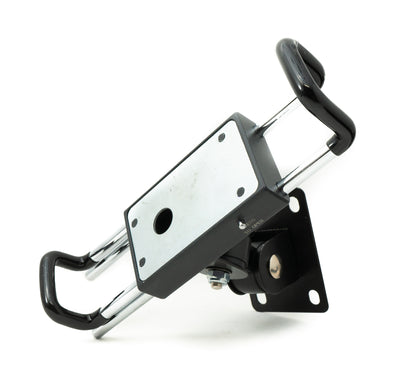 SYSTEM-S wall ceiling mount aluminum arm 180° tiltable two joints for tablets from 15 to 30 cm 