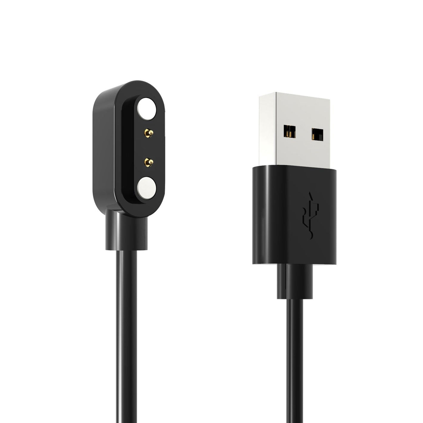 Cable USB 2.0 SYSTEM-S Cable de carga de 100 cm para Smartwach Realme Watch 3 en color negro