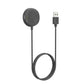 SYSTEM-S USB 2.0 cable 100 cm charging station for Xiaomi Huami Amazfit Nexo Smartwach Black